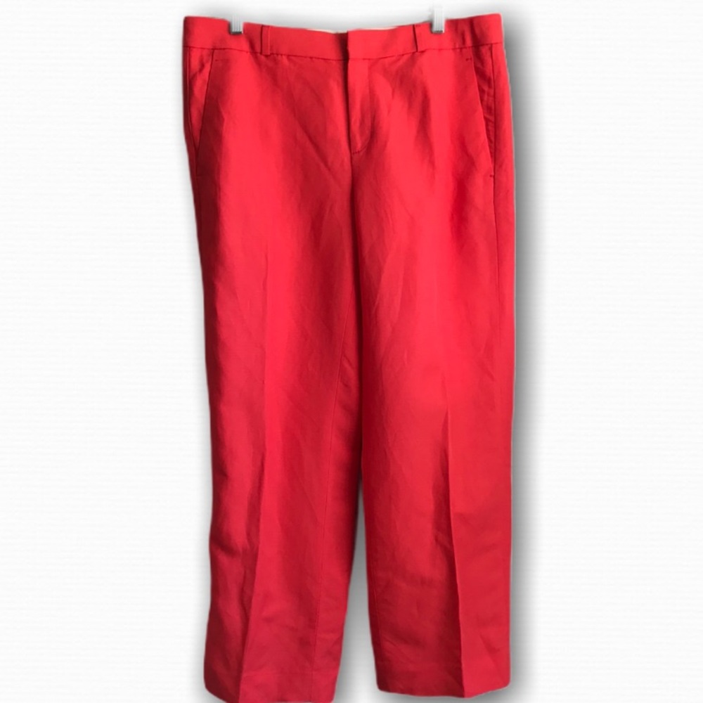 Banana Republic Logan Pants Linen Blend Size 8